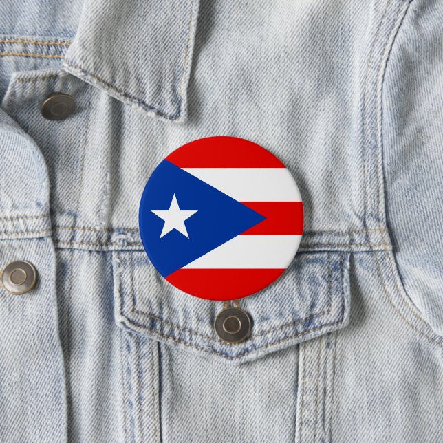 Puerto Rico flag Button (In Situ)