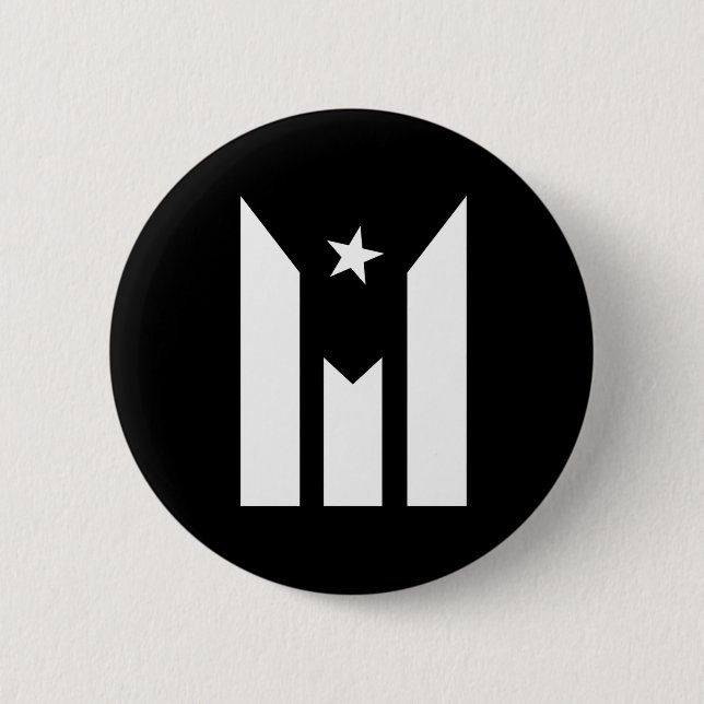 Puerto Rico Flag Button (Front)