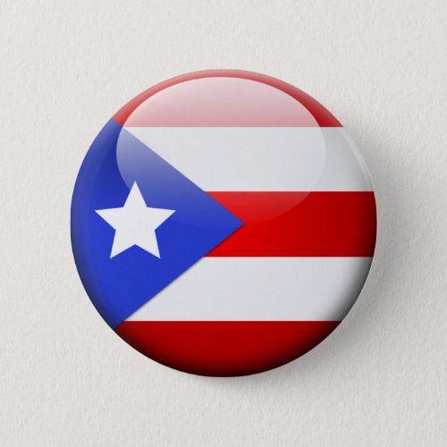 Puerto Rico Flag Button