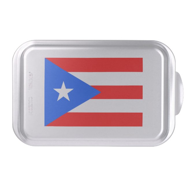 Puerto Rico Flag Cake Pan (Front)