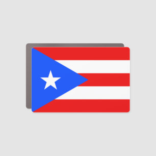 Puerto Rico Flag Car Magnet
