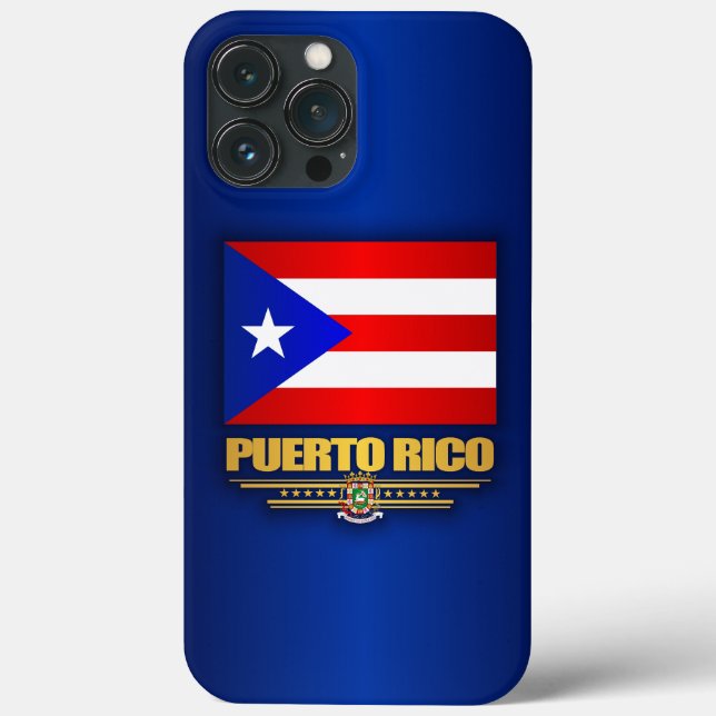 Puerto Rico Flag  Case-Mate iPhone Case (Back)