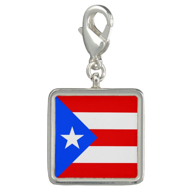 Puerto Rico Flag Charm (Front)