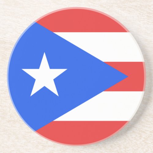 Puerto Rico Flag Coaster