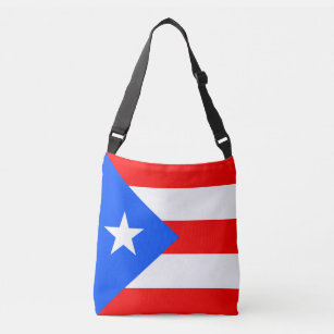 Puerto Rico Flag Crossbody Bag