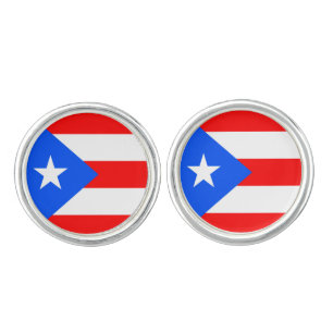 Puerto Rico Flag Cufflinks