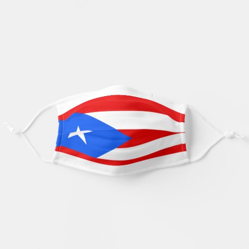 Puerto Rico flag custom Adult Cloth Face Mask
