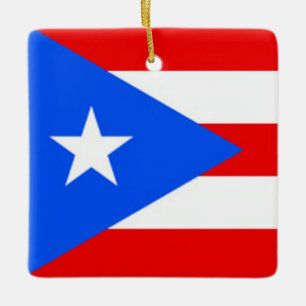 Puerto Rico Flag Design Ornament