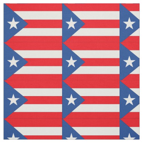 Puerto Rico Flag Fabric