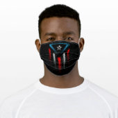 Puerto Rico Flag Face Mask (Worn)