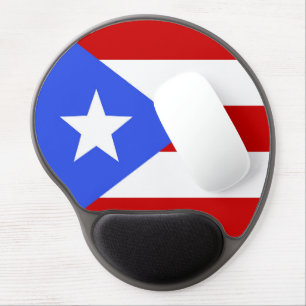 Puerto Rico flag Gel Mouse Pad