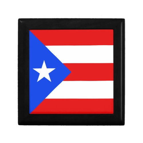 Puerto Rico Flag Gift Box