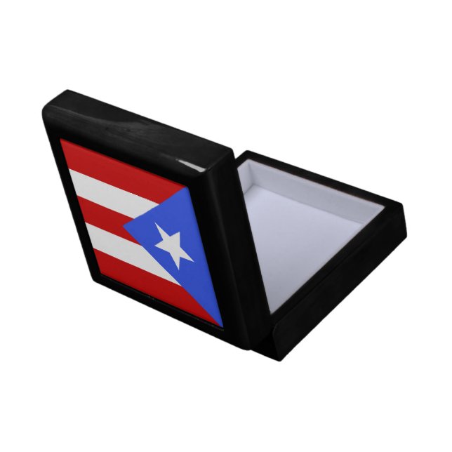Puerto Rico flag Gift Box (Back Open)