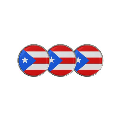 Puerto Rico Flag Golf Ball Marker