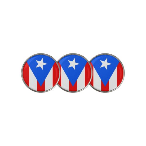 Puerto Rico Flag Golf Ball Marker