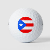 Puerto Rico Golf Balls, Flag Golfers / Patriots Golf Balls