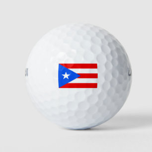 Puerto Rico Flag Golf Balls