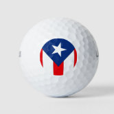 Puerto Rico Golf Balls, Flag Golfers / Patriots Golf Balls