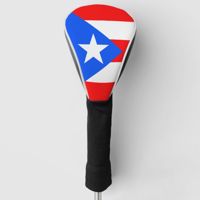 Puerto Rico Flag Golf Head Cover (Front)