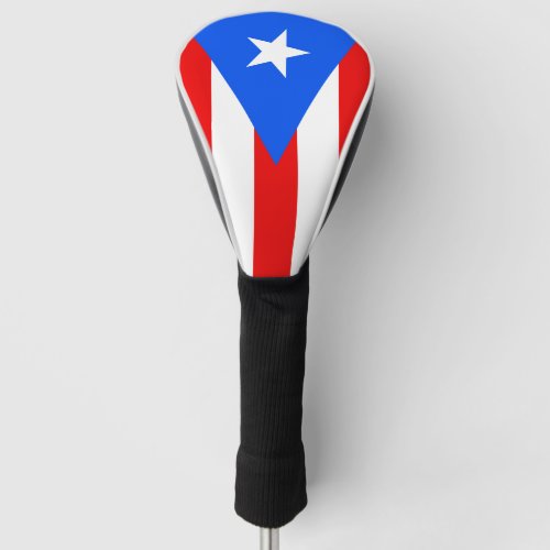 Puerto Rico Flag Golf Head Cover