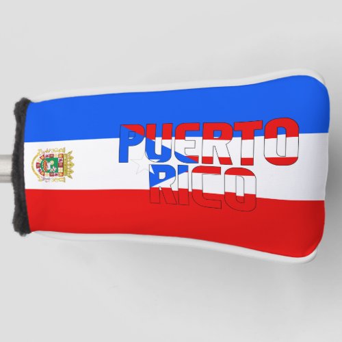 Puerto Rico Flag Gorgeous Patriotic Golf Head Cover