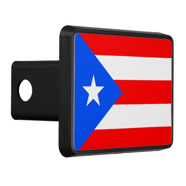 Puerto Rico Flag Hitch Cover (Right)