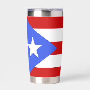 Puerto Rico flag Insulated Tumbler
