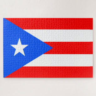 Puerto Rico Flag Jigsaw Puzzle