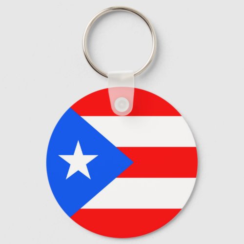 Puerto Rico Flag Keychain