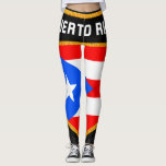Puerto Rico Flag Leggings<br><div class="desc">Puerto Rico Flag</div>