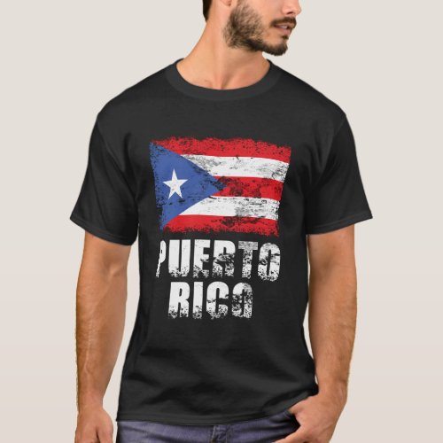 Puerto Rico Flag Long Sleeve Shirt Boricua T_Shirt