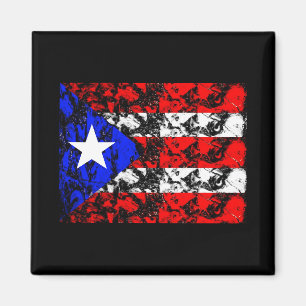 Puerto Rico Flag Magnet