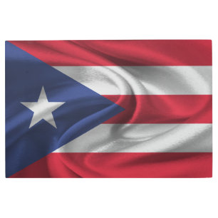 Puerto Rico Flag Metal Print