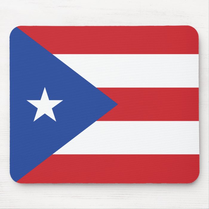 Puerto Rico Flag Mousepad