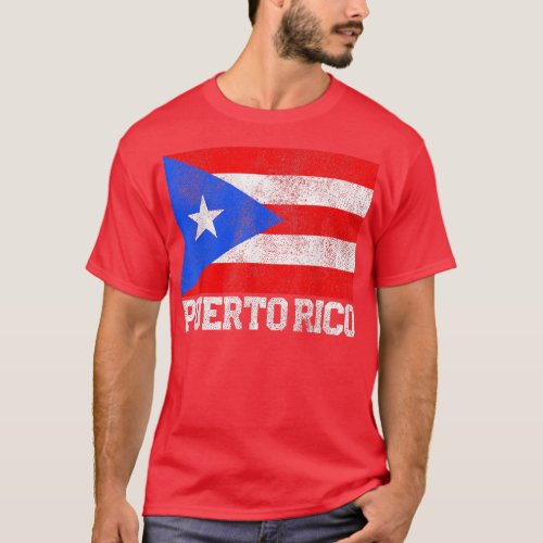 Puerto Rico Flag National Pride Roots Country Fami T_Shirt