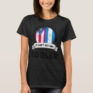 Puerto Rico Flag Nicaragua Grown Patriot Country P T-Shirt
