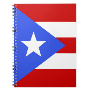 Puerto Rico flag Notebook