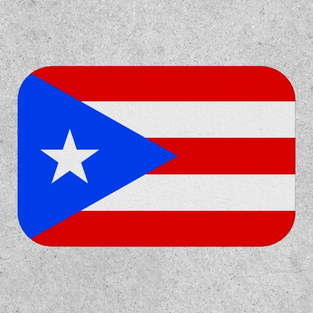 Puerto Rico Flag Patch (Front)