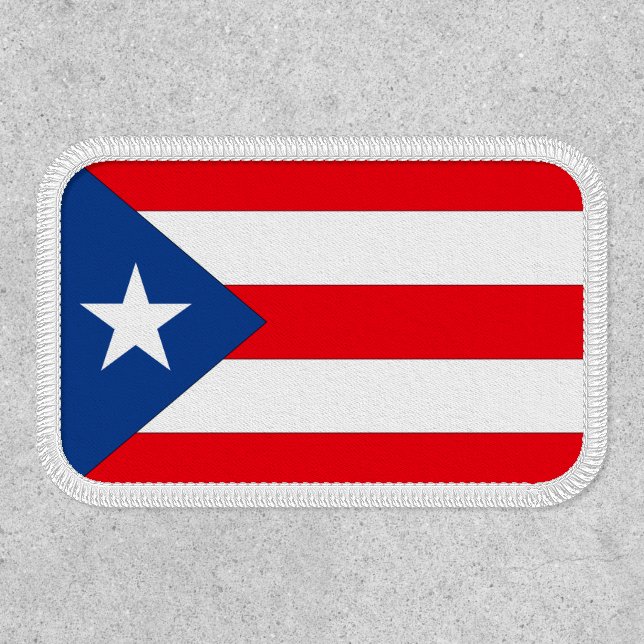 Puerto Rico Flag Patch (Front)