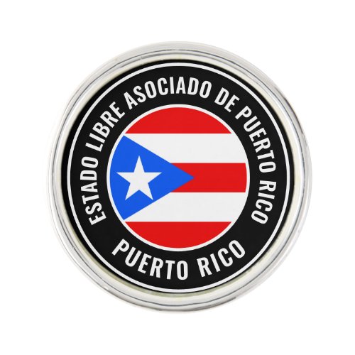Puerto Rico Flag Patriotic Lapel Pin