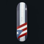 Puerto Rico Flag Personalized Skateboard<br><div class="desc">Puerto Rico flag personalized skateboard.</div>
