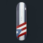 Puerto Rico Flag Personalized Skateboard<br><div class="desc">Puerto Rico flag personalized skateboard.</div>