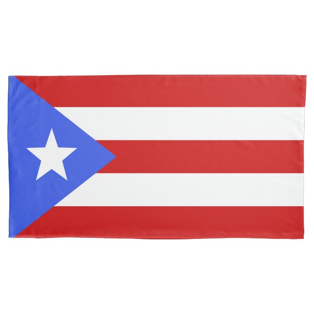 Puerto Rico flag Pillow Case (Front)