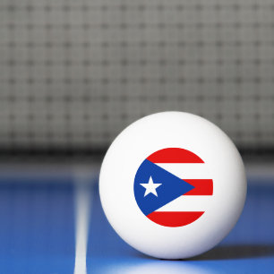 Puerto Rico flag Ping Pong Ball