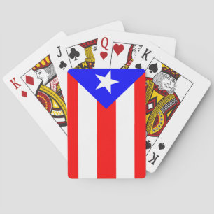 Puerto Rico Flag Poker Cards