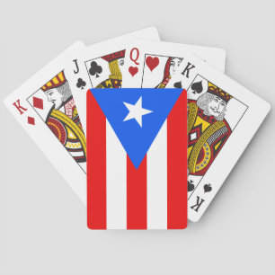 Puerto Rico Flag Poker Cards