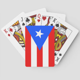 Puerto Rico Flag Poker Cards