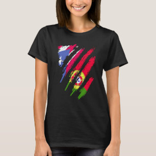 Puerto Rico Flag Portugal Grown Patriot Country St T-Shirt