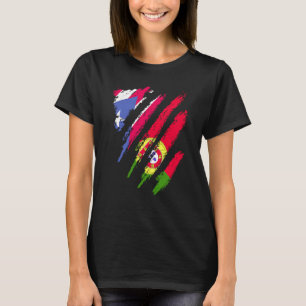 Puerto Rico Flag Portugal Grown Patriot Country St T-Shirt