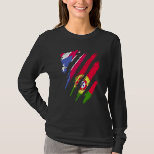 Puerto Rico Flag Portugal Grown Patriot Country St T-Shirt